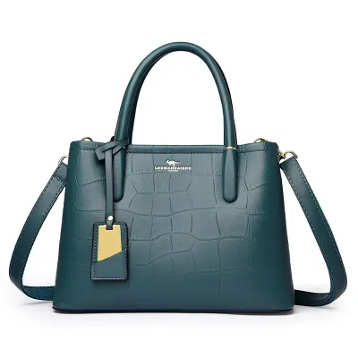 Elite Croc Embossed Handbag